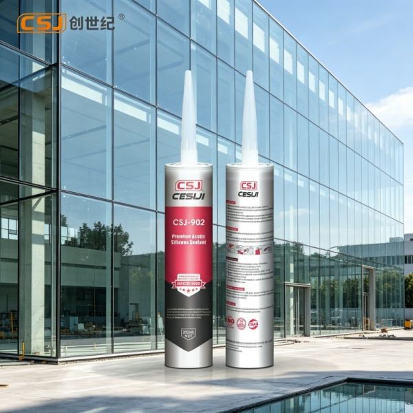 Supreme Grade Acetic Silicone Sealant / Sealing Joints in Building and Industrial Projects