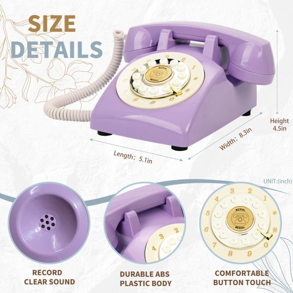 USB Compatible Telephone Guest Book Phone Recording Plastic For Baby Showers
