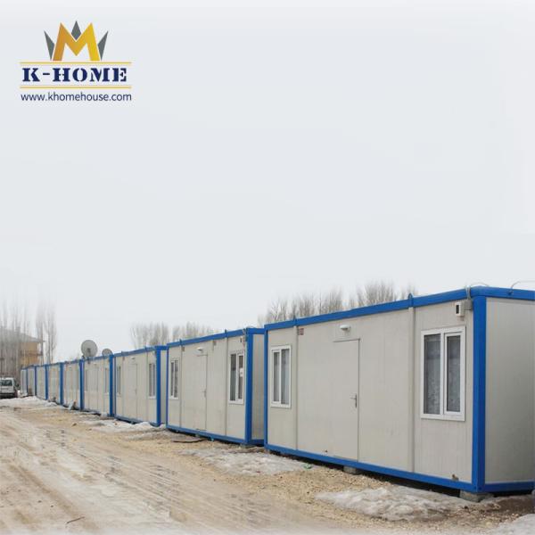 Low Cost Steel Structure Prefab Sandwich Panel House Construction Site Dormitory For Workers