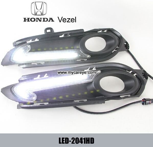 Honda Vezel DRL LED Daytime Running Lights turn light steering lamps