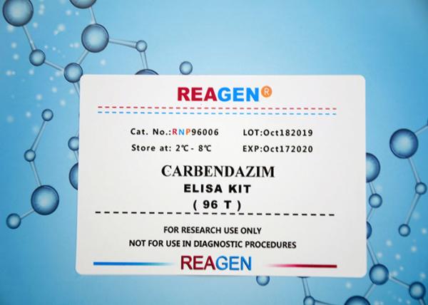 Rapid Pesticide Residue Testing Kit Carbendazim ELISA Kit Use For Juice / Milk