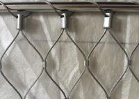 Classical Inox Balustrade Cable Mesh , X Tend Stainless Steel Rope Mesh Webnet