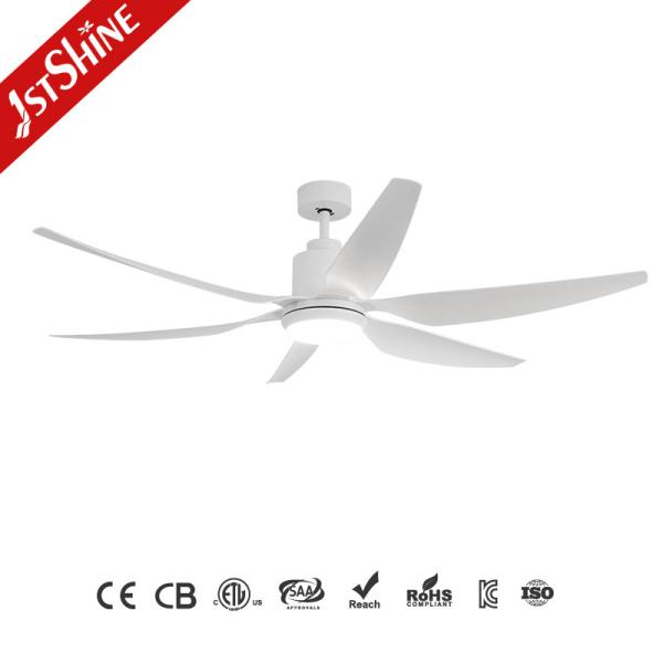 66 Inch Larger Ceiling Fans With Lights Reversible Silent DC Motor ABS Blade