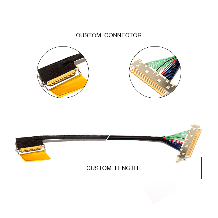 Собрание ISO13485 провода ТУЗОВ 50204-040 MCC LVDS для медицинского монитора Lcd