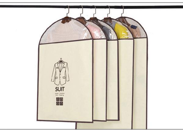 respirável de suspensão dos sacos do armazenamento do vestido de 60*90cm tecido não para o terno