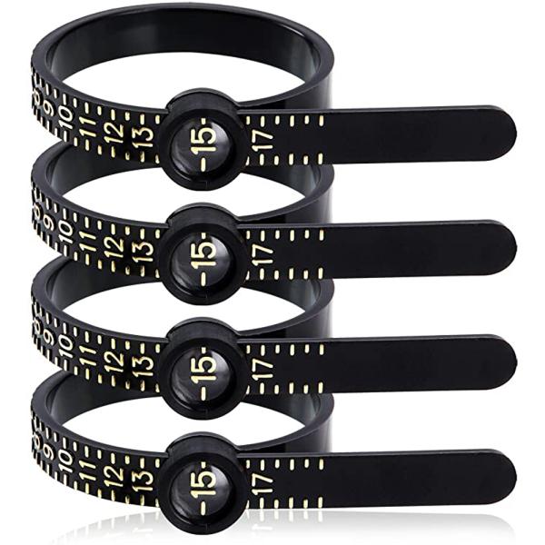 Ювелирные принадлежности Инструменты Пластиковые кольца US 1-17