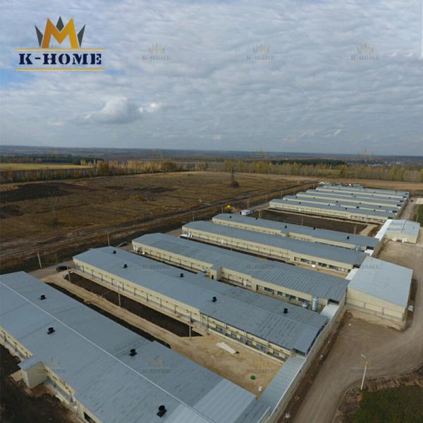 Industrial Pre Engineered Steel Frame Buildings All Steel Metal Workshop Buildings