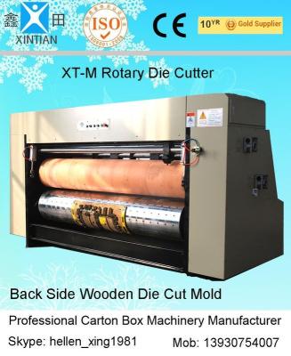 Paper Feeding Rotary Die-Cutting Machine , Carton Package Box Making Machine