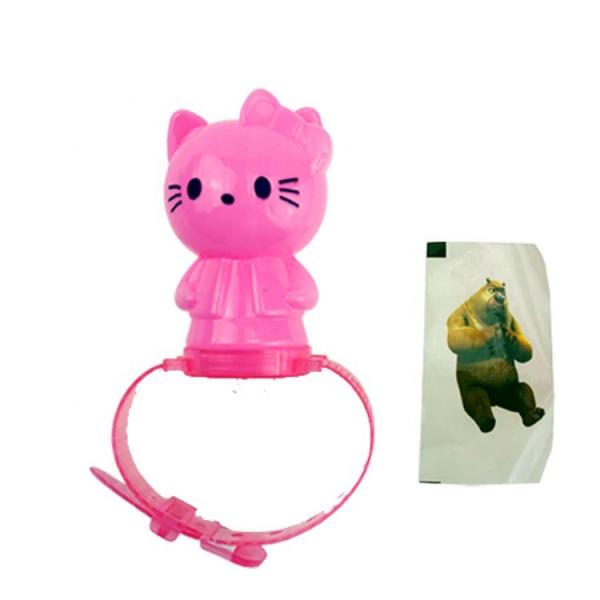 Animal Shape Watch Toy Candy Dispenser Machine Grape Strawberry Apple Flavor