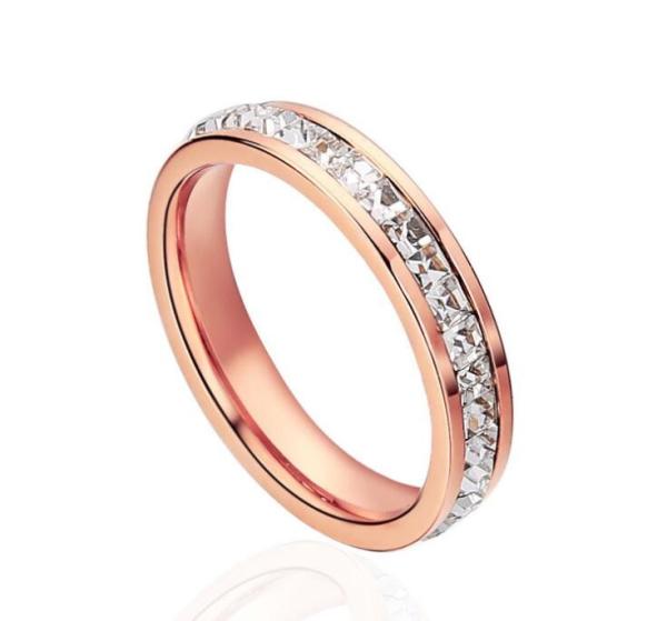 Diamond Stainless Steel Jewellery Ring  Full Diamond Fashion Ring Custom Championship Rings