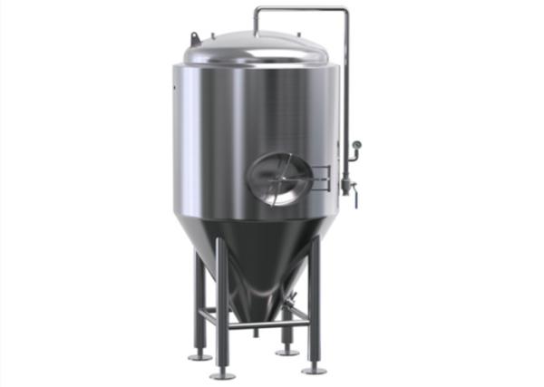 300 Gallon Stainless Steel Fermenter Wine Jacket Storage For Brewing Equipment