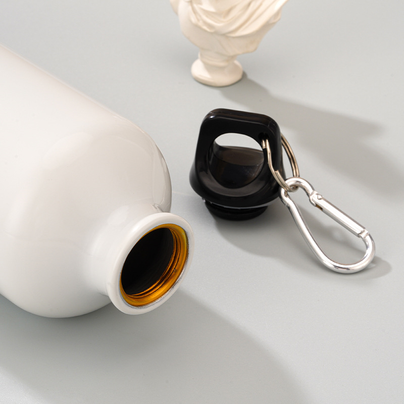 Customized cross-border new thermal sublimation sports water bottle large-capacity outdoor cycling and mountaineering water flask