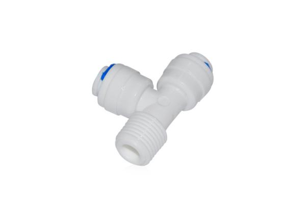 Blue Locks Water Purifier Accessories Plastic K7566 Tee Joint Without Nut