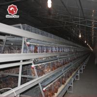 Tipo gaiola de Q235A A da galinha da bateria das galinhas poedeiras com a casa de galinha para África