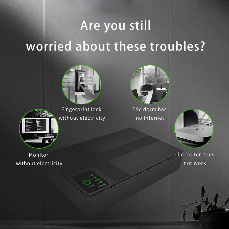 HKIVI 18w Батарея резервный UPS источник питания для Wi-Fi маршрутизатора 9V 12V 5V USB