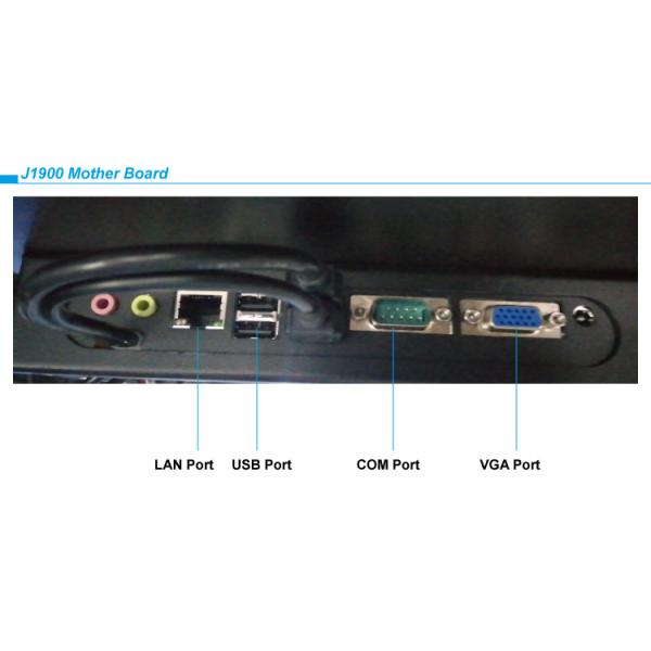 Bimi 21.5 polegadas Quiosque de auto-pagamento com impressora térmica de tela sensível ao toque e scanner 2D
