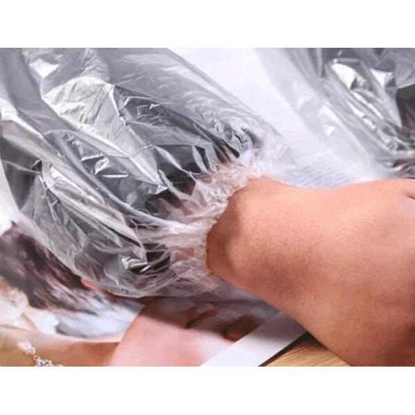 Disposable Clear Plastic Gloves / Food Grade Kitchen Disposable Gloves