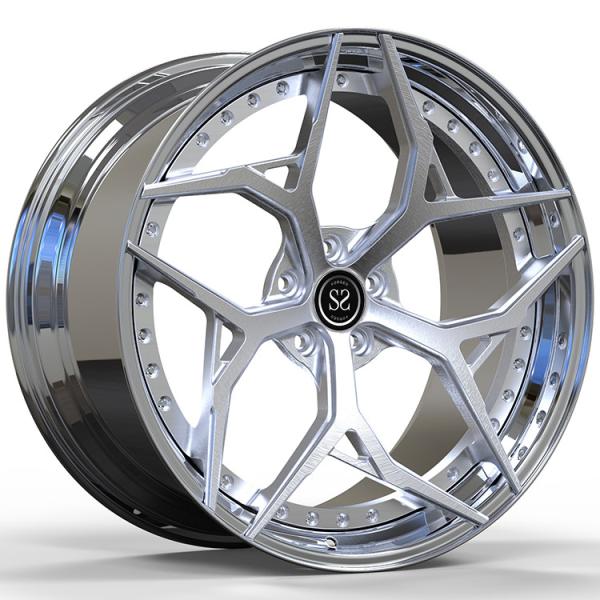 l'alliage d'aluminium de 8.5Jx21 2PC borde les roues ET25 10Jx21 ET41 pour BMW 730 740 750 M760