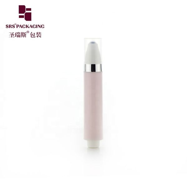 Wholesale Custom Colored Roller Bottle With Stainless Steel Ball 10ml Airless Bottle With Roll on Applicator