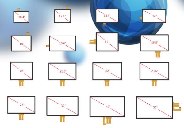 15 tela táctil capacitivo projetado da polegada G+G para o quiosque e o Smart Home