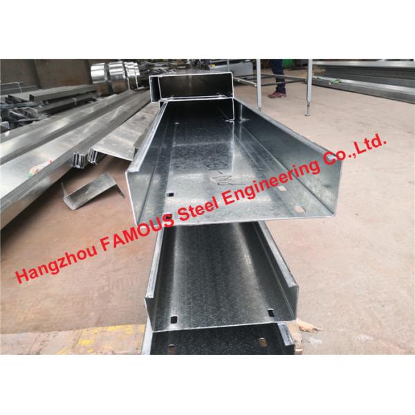 AS / NZS стандарт C секция оцинкованные стальные подпорные конструкции