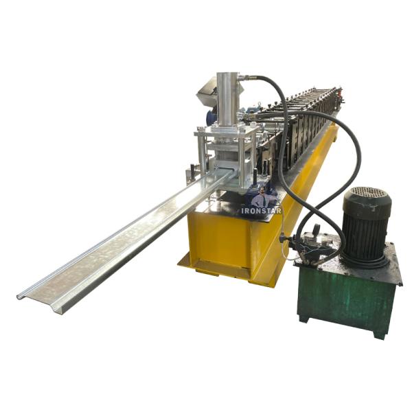 “Custom Size & Speed Bottom Guide Rail Roll Forming Machine Factory Price Customized Bottom Guide Rail Making Machine|”