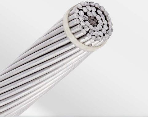4 AWG Overhead Line Conductor , Aluminum Clad Steel Reinforced Bare Conductor
