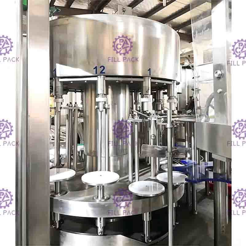 3L / 5L / 10L Plastic Bottle Water Filling Machine Mineral 3 In 1 1500BPH