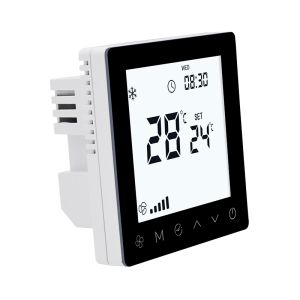 Indoor Smart Fan Coil Thermostat Temperature control With Weekly Timer LCD Display