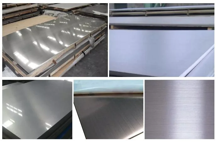 SS304 Cold Rolled 316 Stainless Steel Plate Sheet 2B BA No.4 6k 8k Mirror No.1