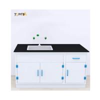 Bench de laboratoire en polypropylène résistant aux acides