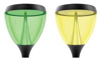 O jardim posto solar brilhante do diodo emissor de luz 6500K ilumina o modo rachado 12V 4M 2600LM