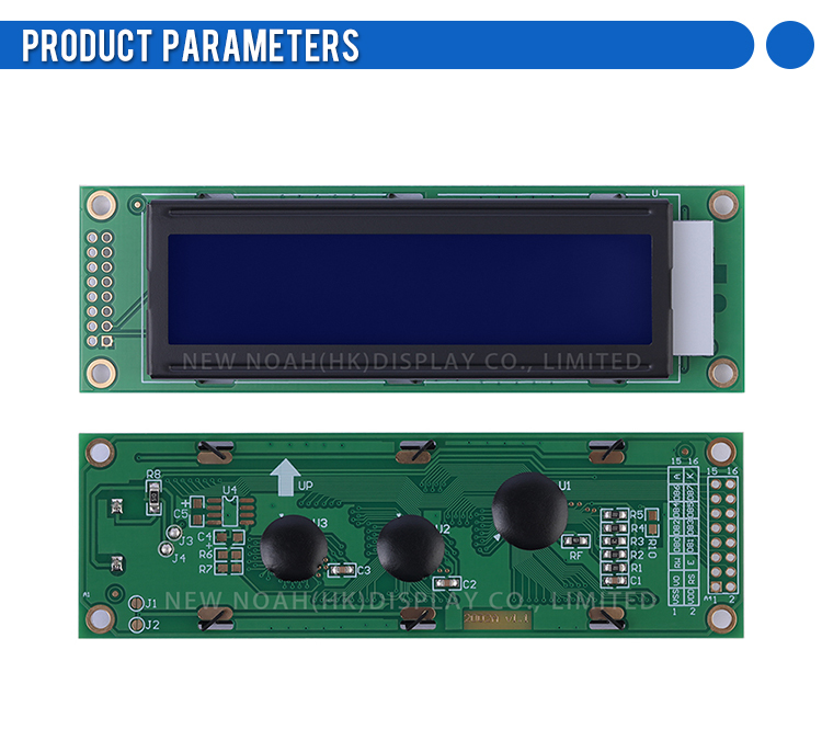 Blue Film White Letters 2002A High Brightness LCD Screen Audio Amplifier Display Screen Factory Outlet