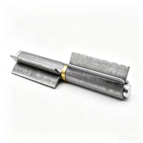Welding hinge H26502X hinge leaf ringent, with washer or bearing,material:iron, finishing:self color or zinc plating