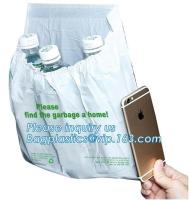 100% sacs zip-lock en plastique biodégradables entièrement compostables comestible faits de fécule de maïs organique