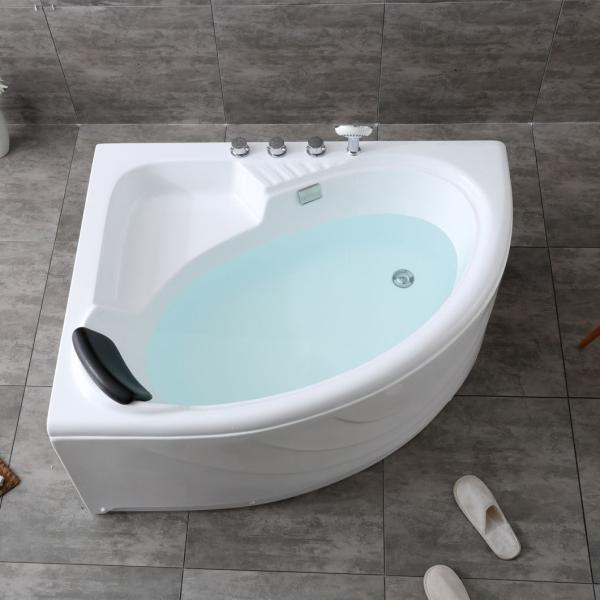 Acrylic Corner Bathtub with Removeable Panel Bathtub Disassembled Customized Request