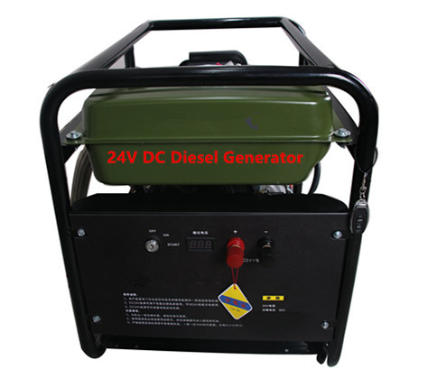 Воздух охладил 24V генератор IP23 DC 5kw 3000rpm Genset дизельный