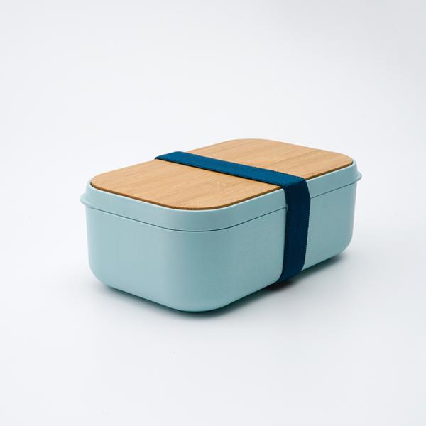 Stocked Market Glitter Gift Bento Box 196.5*124*74mm with Easy Clean Bamboo Fiber Lid