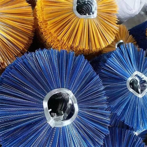 Cepillos de repuesto duraderos y redondos para barredora de limpieza de polvo