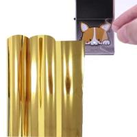 60cmx100m Película UV transparente Ouro Prata Branca Ab Pet Film Impressão Dtf UV Pet Film