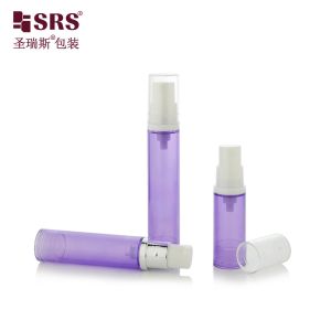 A003 5ml 10ml 12ml 15ml Esencia para el cabello portátil Prensa de estilo bomba sin aire botella de suero para el cuidado de la piel Embalaje