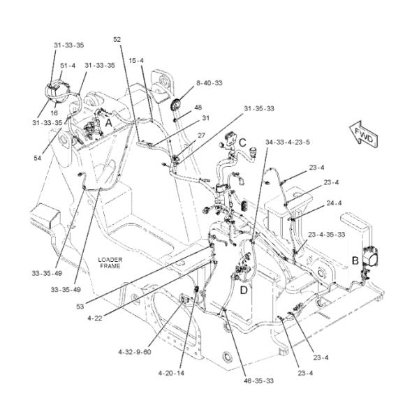 3196491 319-6491 Sensor de velocidad utilizado para cargadores de vías eléctricas 953D 963D