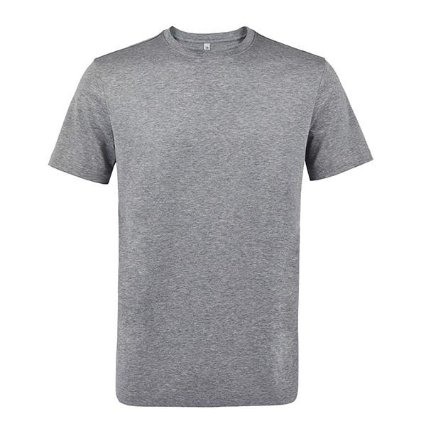 T-shirt desportivo de tecido de malha Manga curta 180 gramas para uso diário no escritório