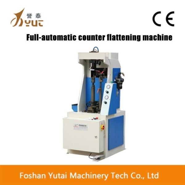 220V Full Automatic Heel Seat Flattening Machine For Smooth Production Manufacturing Plant