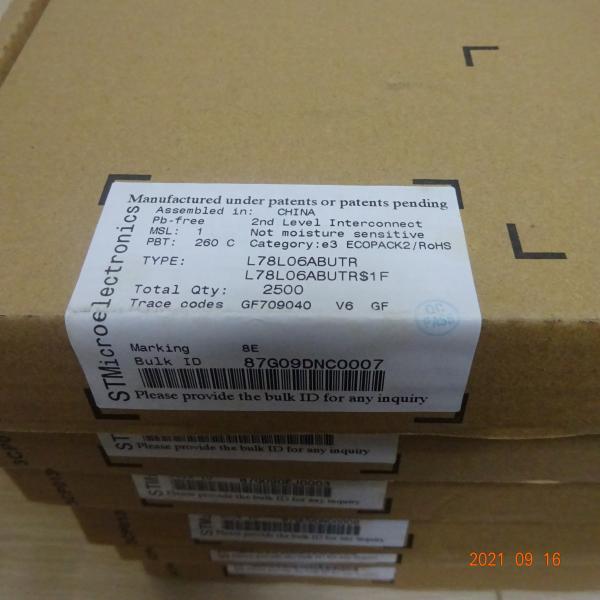 Интегральная схема линейного регулятора 6V PMIC L78L06ABUTR