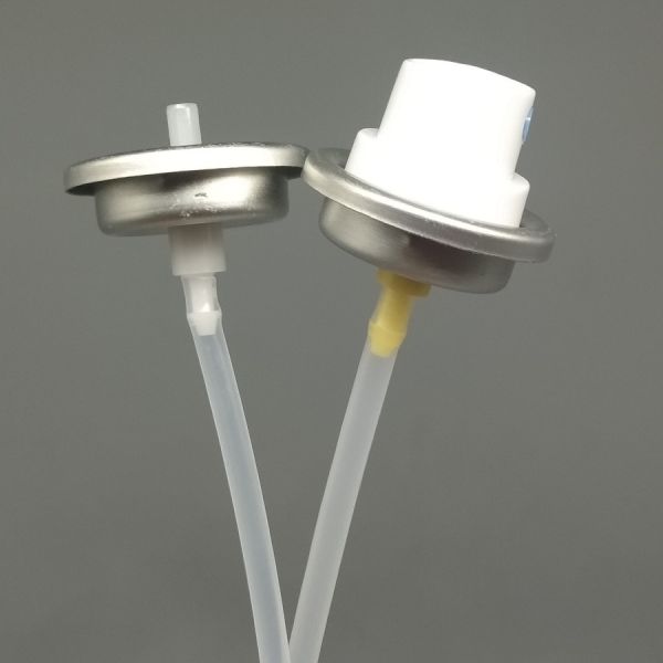 Válvula de aerosol de 1 pulgada para aplicaciones de pulverización de polvo con dispensación suave