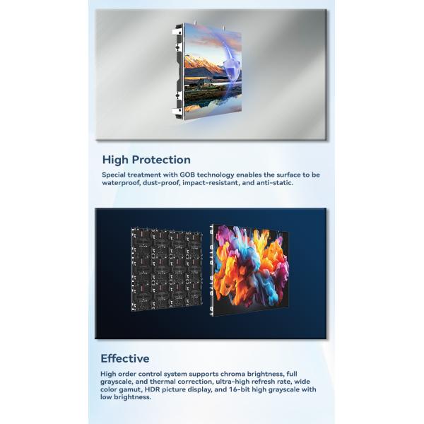 OEM Car Holographic LED Display Screen Outdoor Video Wall Panel P32