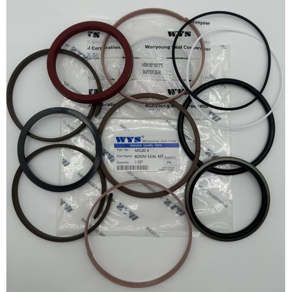 WYS Original Parts MS180-8 High Quality Excavator Repair Parts Boom Seal Kit For CATERPILLAR KOMATSU HYUNDAI HITACHI