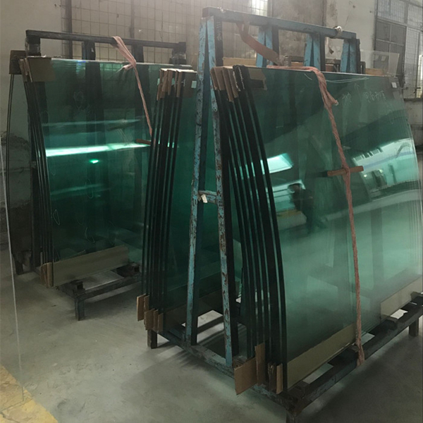 Bent Curved Glass Curved Laminated Glass Plates Thickness 8mm 10mm 12mm Decorative Architectural Glass Hot Bent Glass ODM / OEM Support