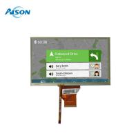 Écran tactile résistif TFT de 7 pouces 800X480 Module d'affichage d'écran tactile 300 Cd/M2